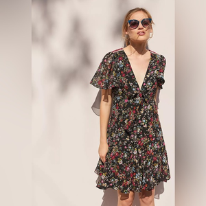 Anthropologie Ranna Gill Artemisia Floral Dress‎